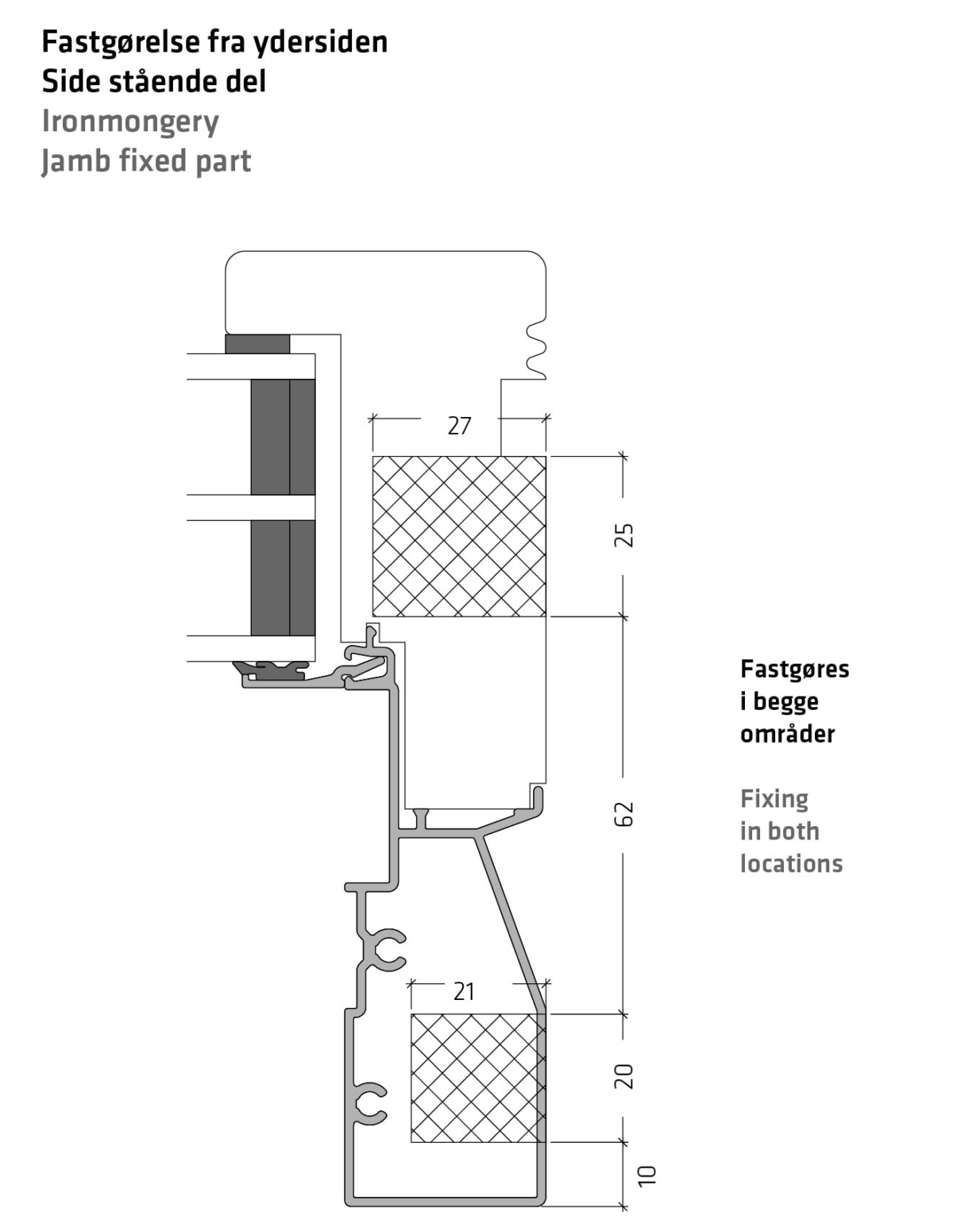 Low Threshold Sliding Door